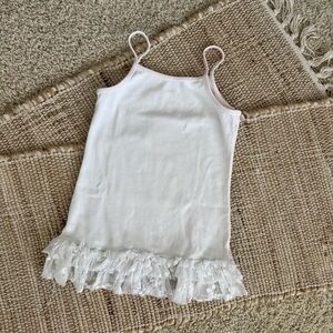 Matilda Jane • Lace tank top girls 8